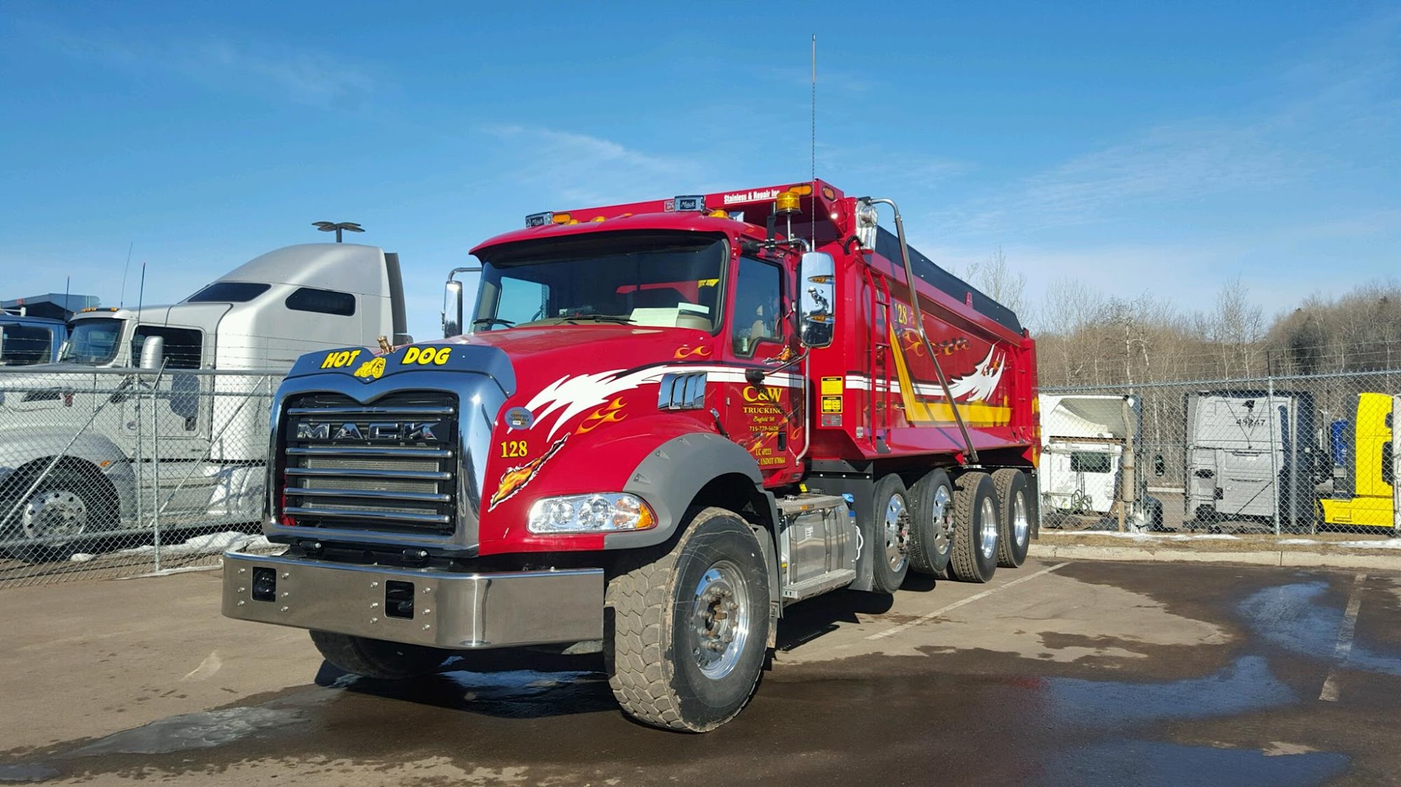 C & W Trucking 85540 Co Hwy J, Bayfield Wisconsin 54814