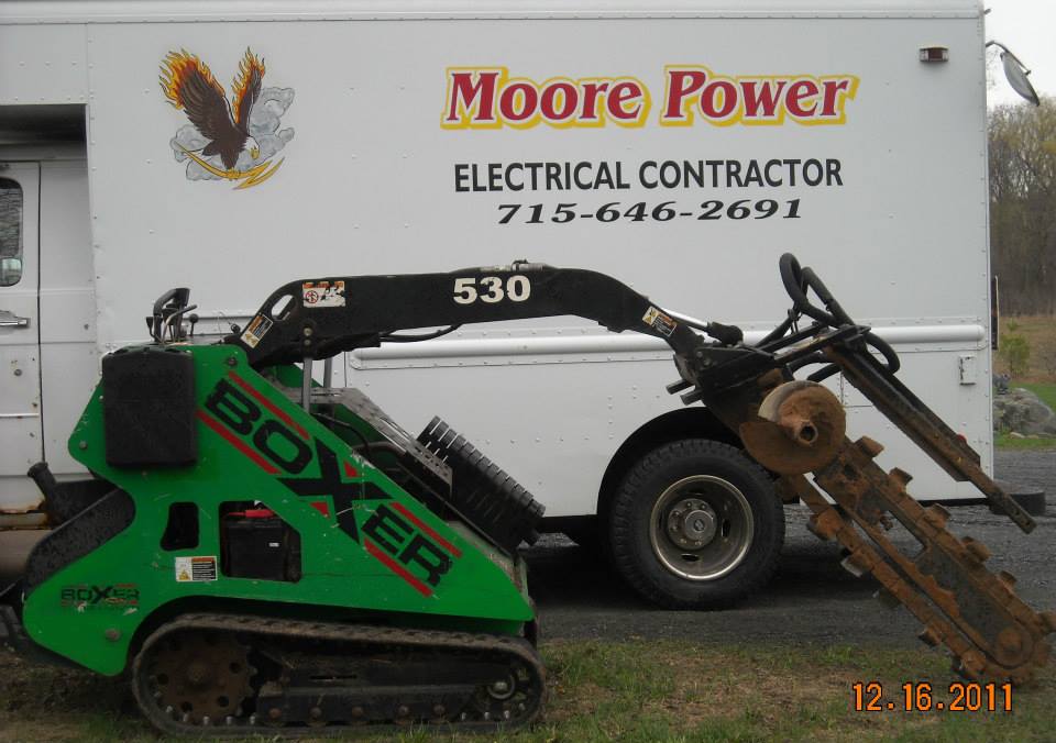 Moore Power Electrical 2067 200th Ave, Centuria Wisconsin 54824