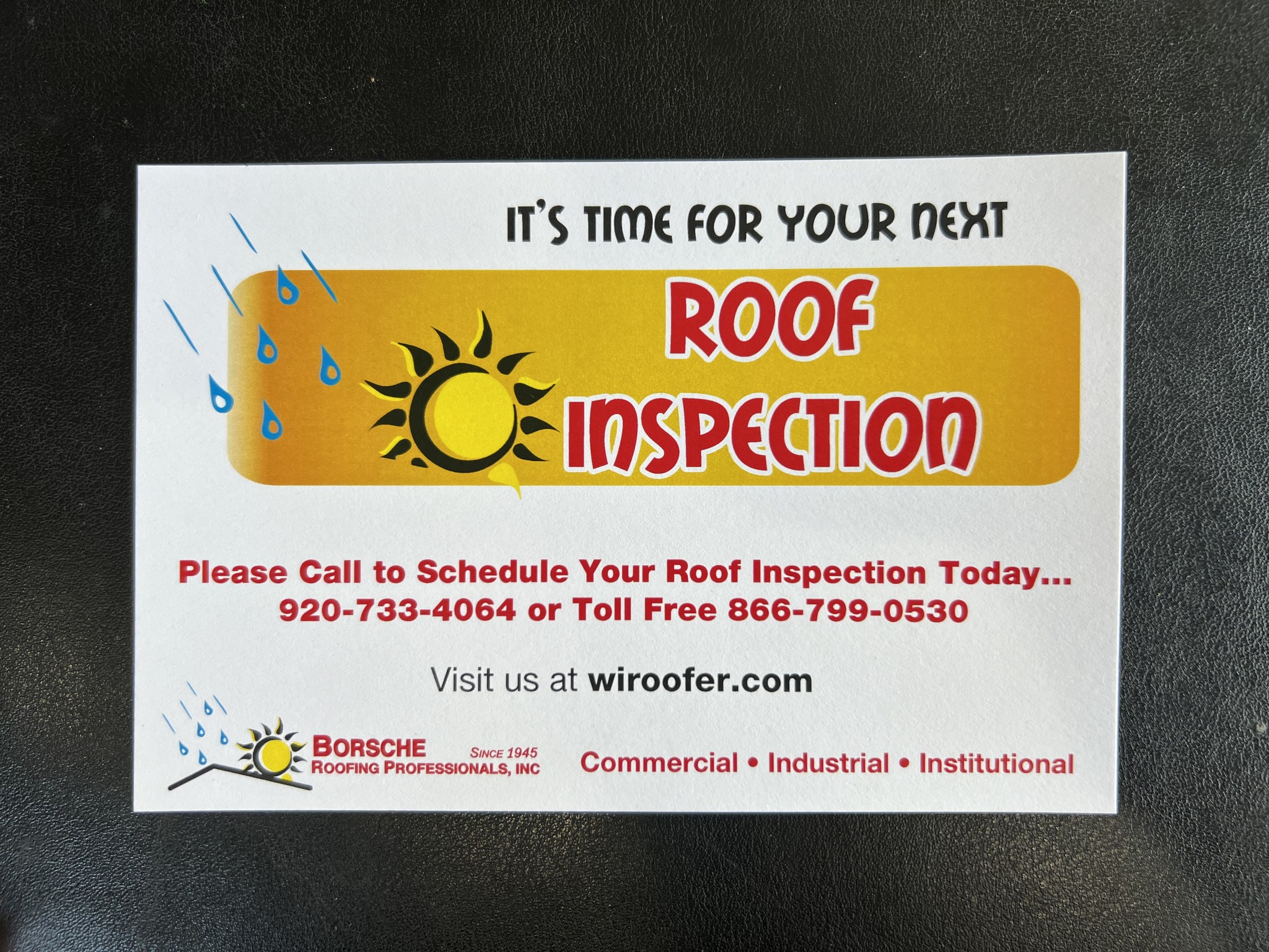Borsche Roofing Professionals, Inc N2971 WI-15, Hortonville Wisconsin 54944