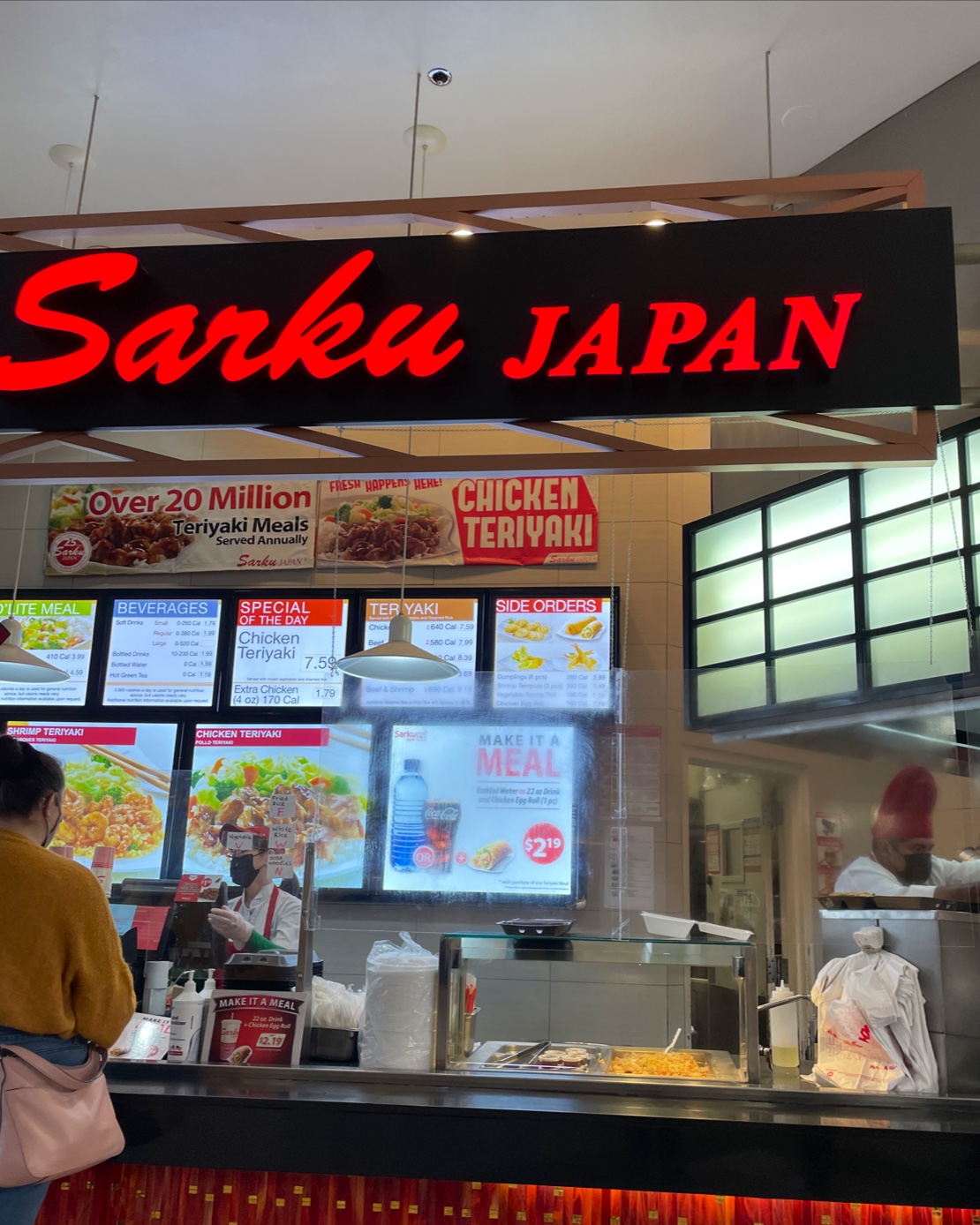 Sarku Japan Menu