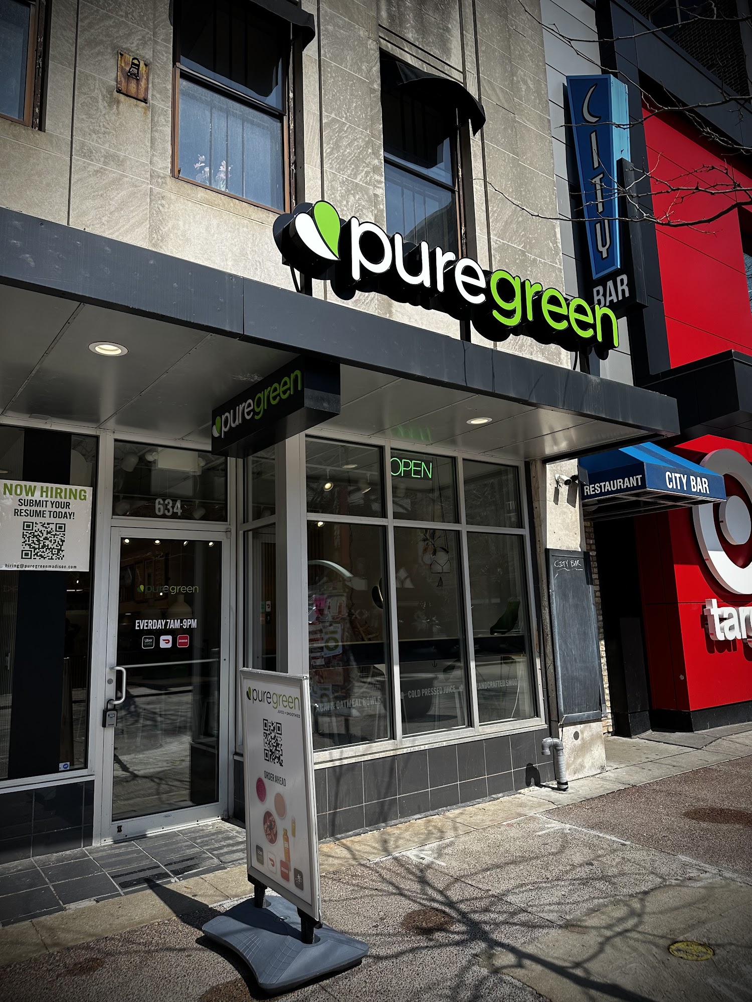 Pure Green Madison- Open 9am-5pm