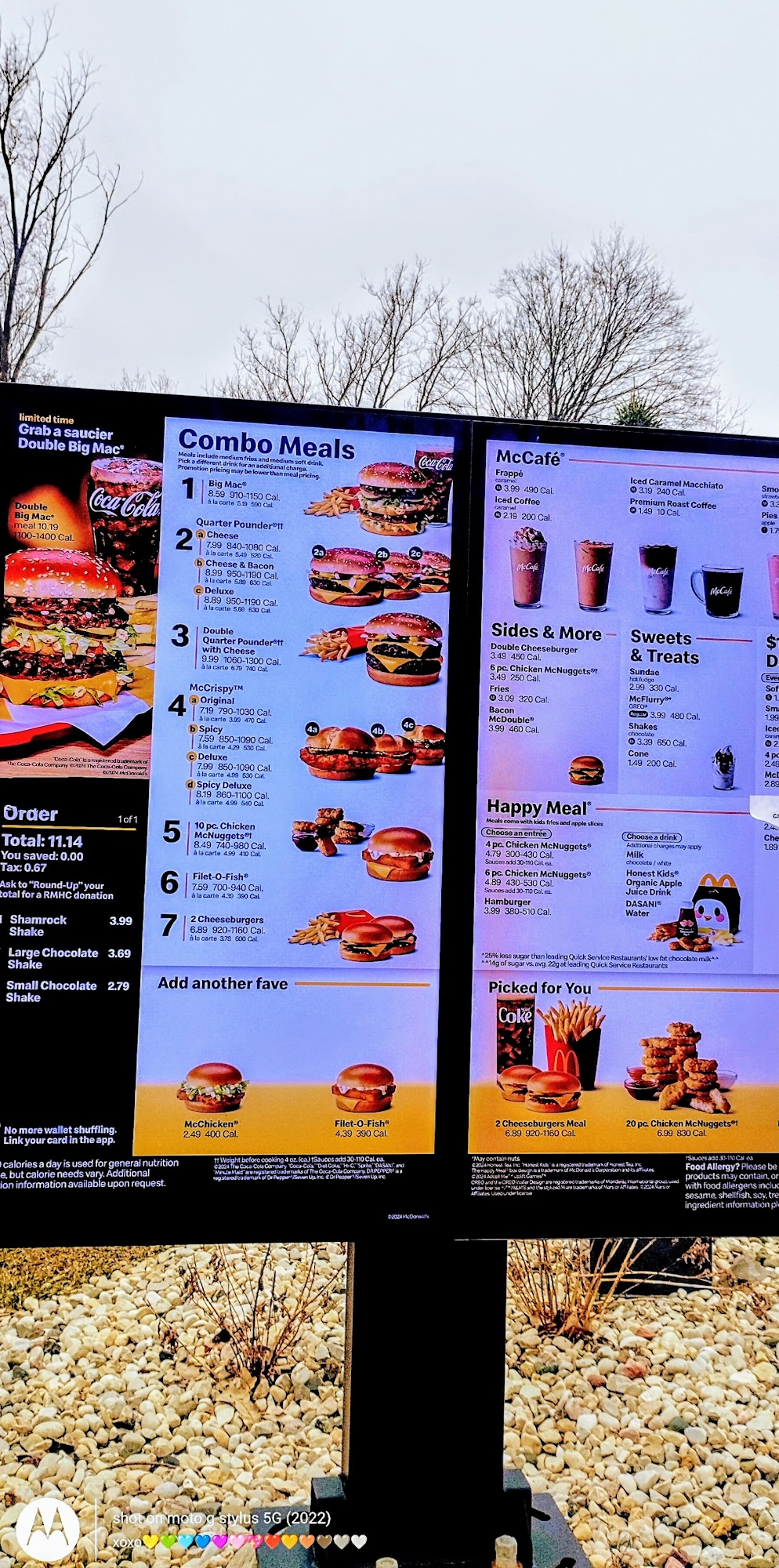 McDonald's Menu