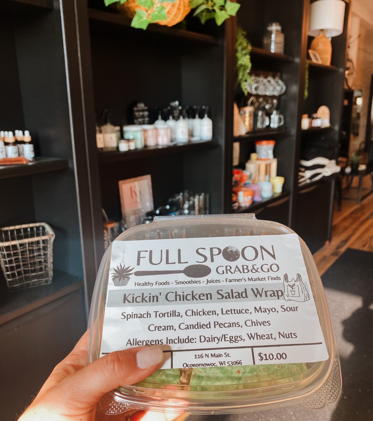 Full Spoon Grab&Go Menu
