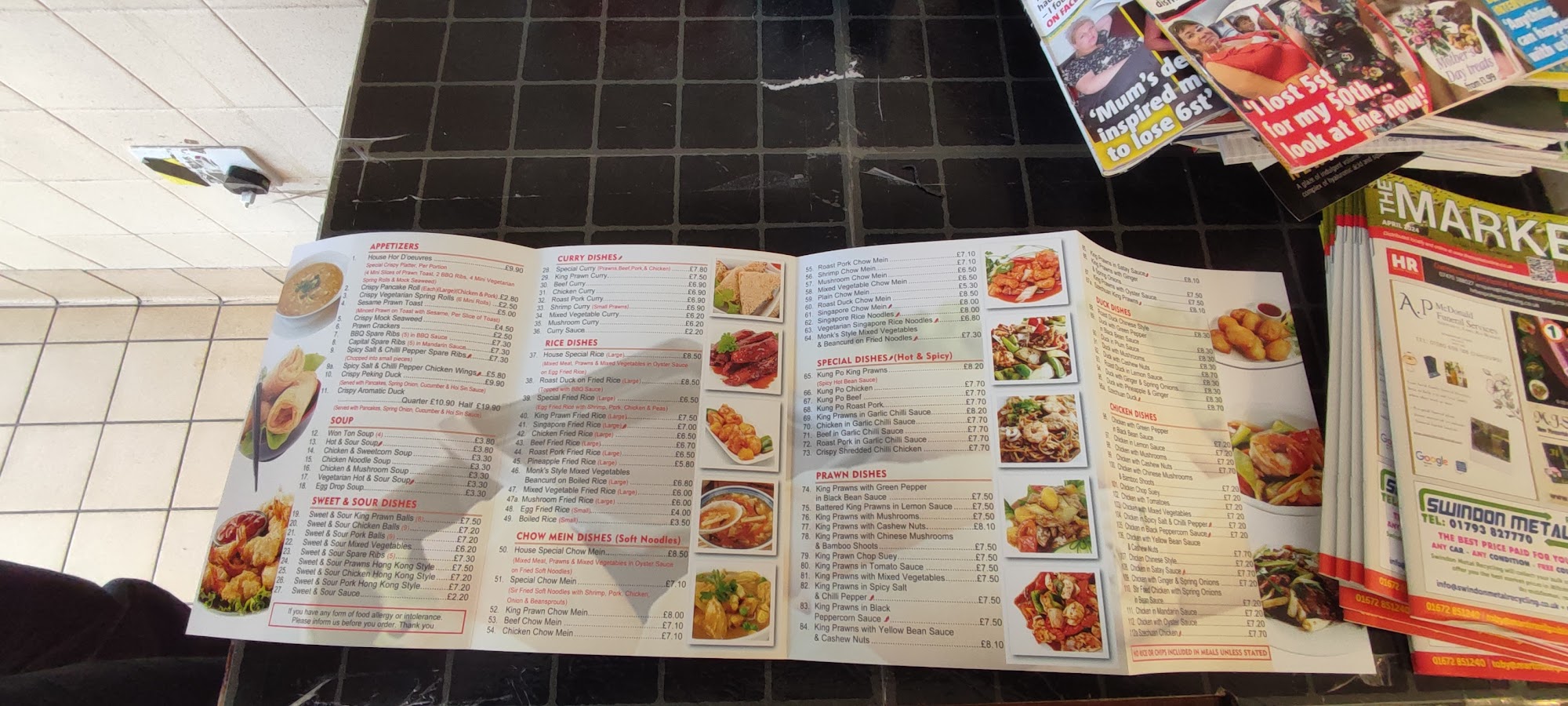 Dragon Inn Fish & Chip Shop 3 North St, Pewsey