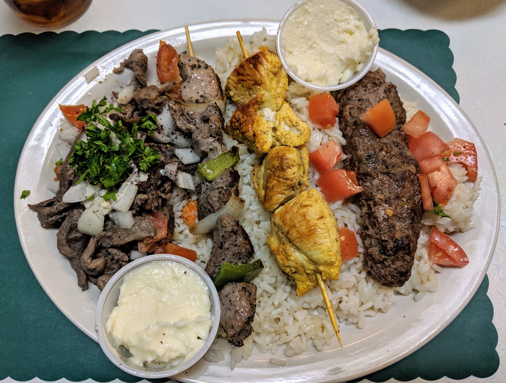 Chams Lebanese Cuisine 610 Market St, Parkersburg, WV 26101